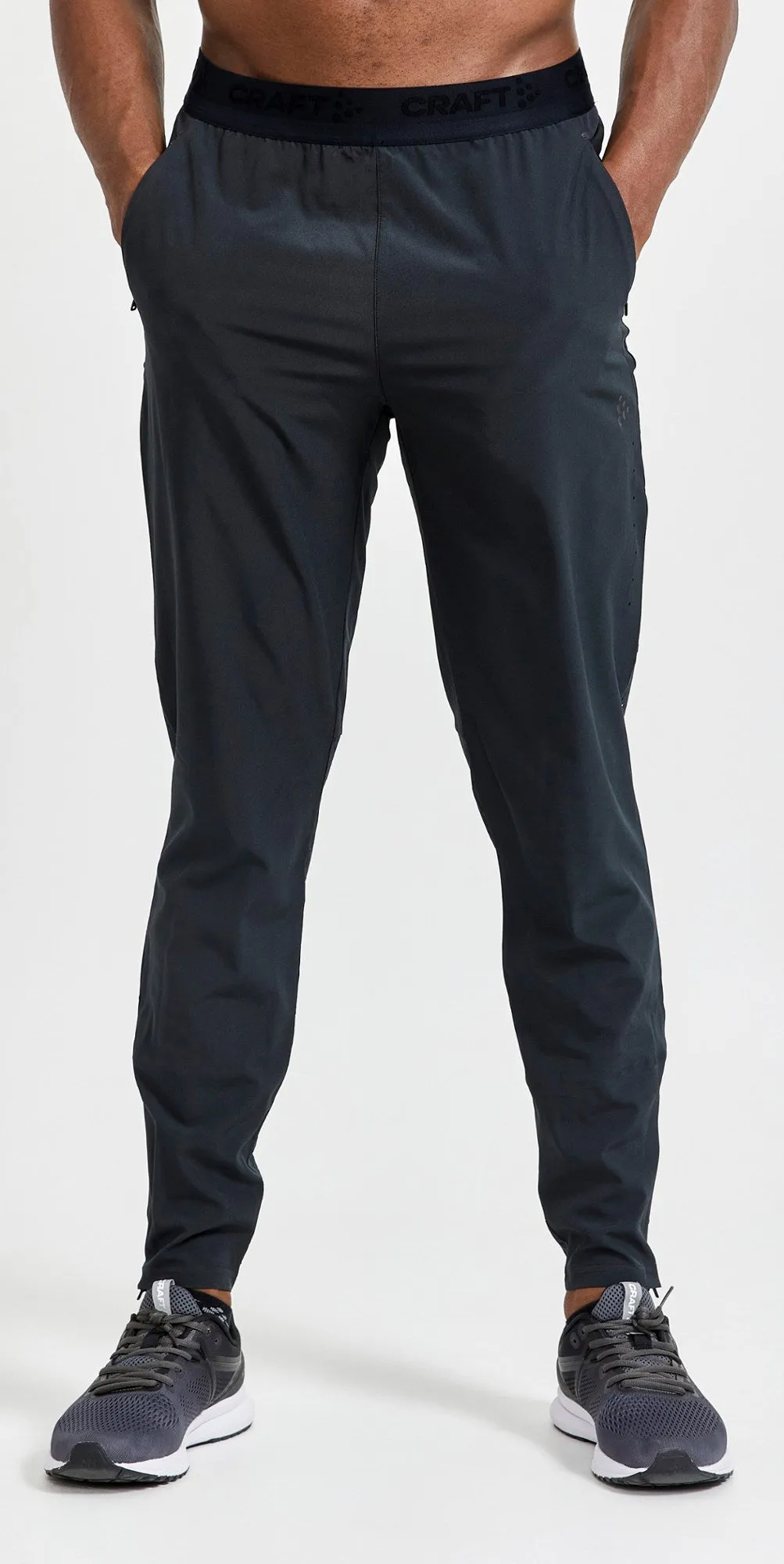 ADV Essence trousers with perforations - men's Craft, black