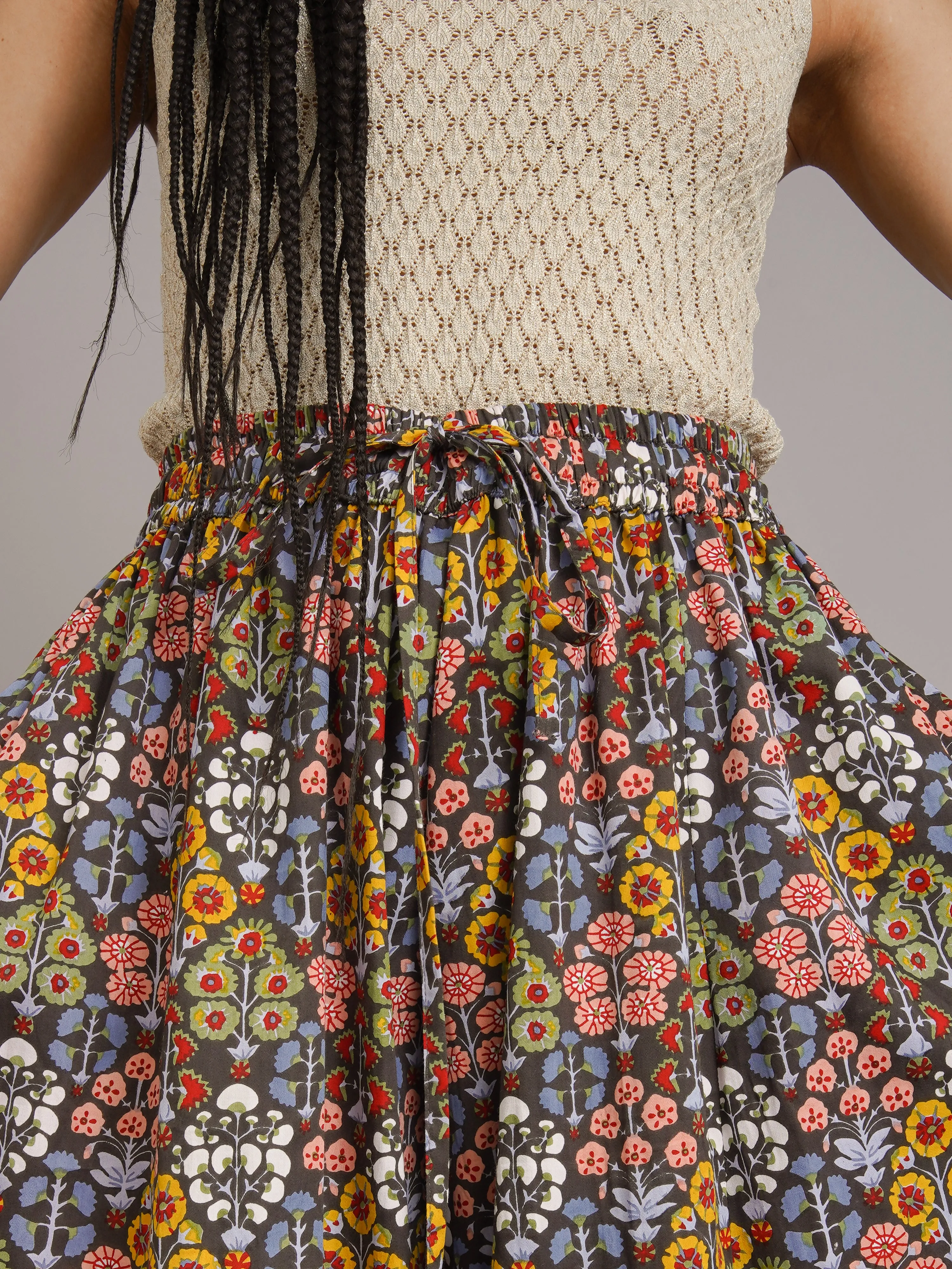 Aina Floral Wide-Leg Palazzo Pants
