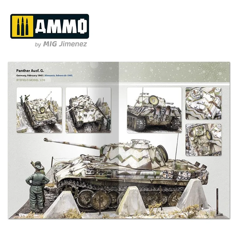 Ammo Mig How to Paint Winter WWII German Tanks AMIG6039