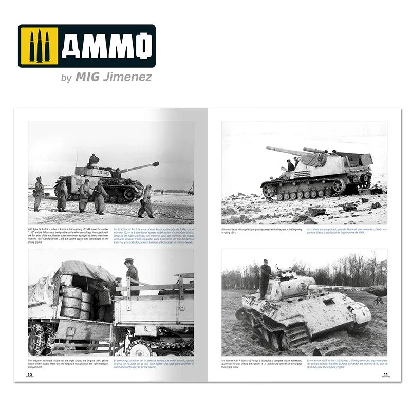 Ammo Mig How to Paint Winter WWII German Tanks AMIG6039