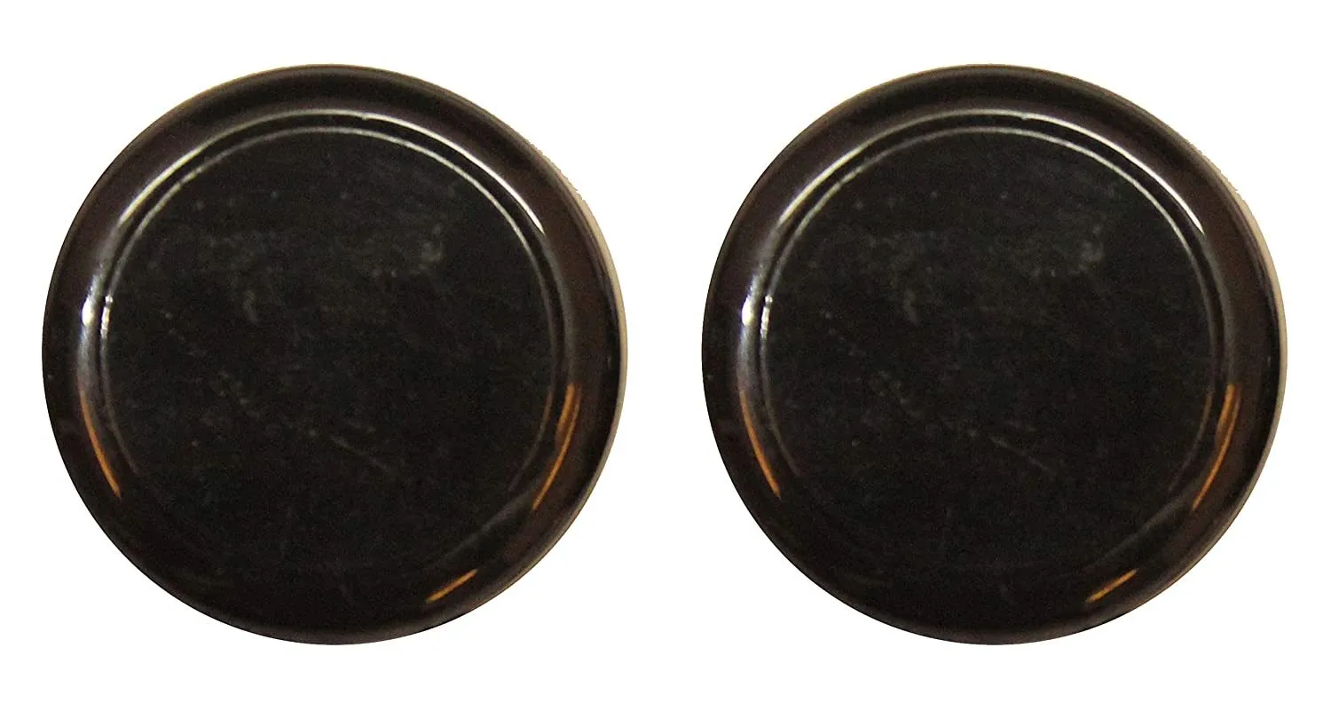 Black Fancy Metal Buttons