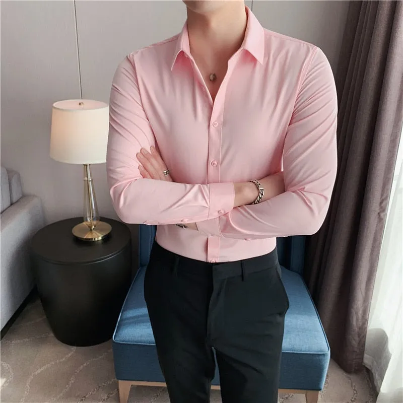 Camisas De Hombre Long Sleeve Shirts For Men Clothing 2023