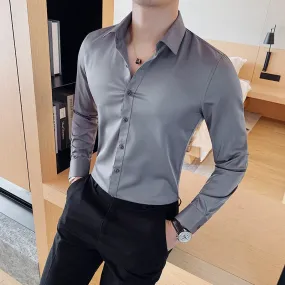 Camisas De Hombre Long Sleeve Shirts For Men Clothing 2023