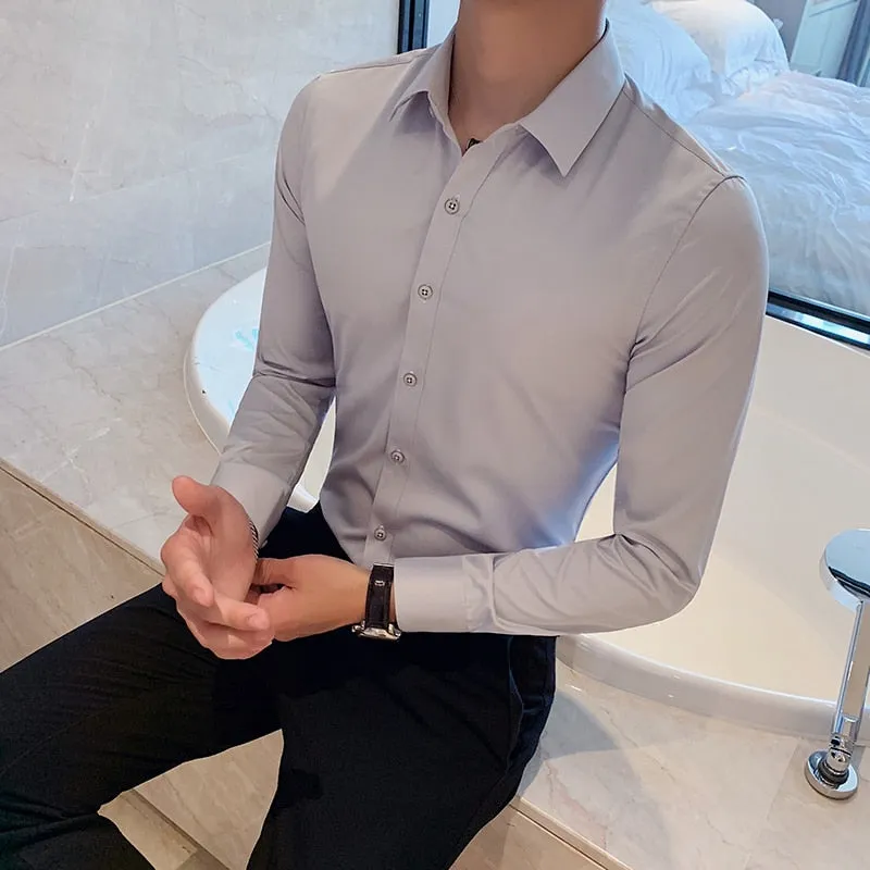 Camisas De Hombre Long Sleeve Shirts For Men Clothing 2023