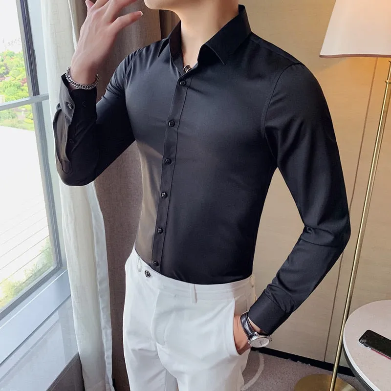 Camisas De Hombre Long Sleeve Shirts For Men Clothing 2023