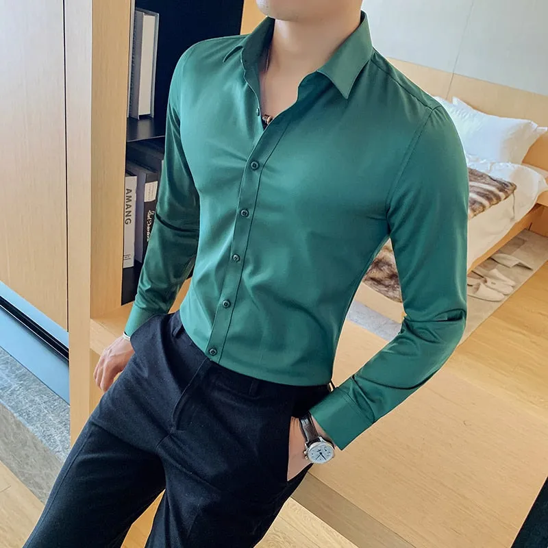 Camisas De Hombre Long Sleeve Shirts For Men Clothing 2023