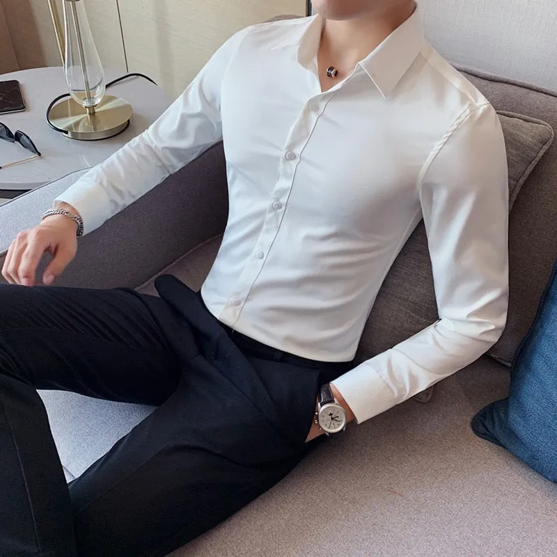 Camisas De Hombre Long Sleeve Shirts For Men Clothing 2023