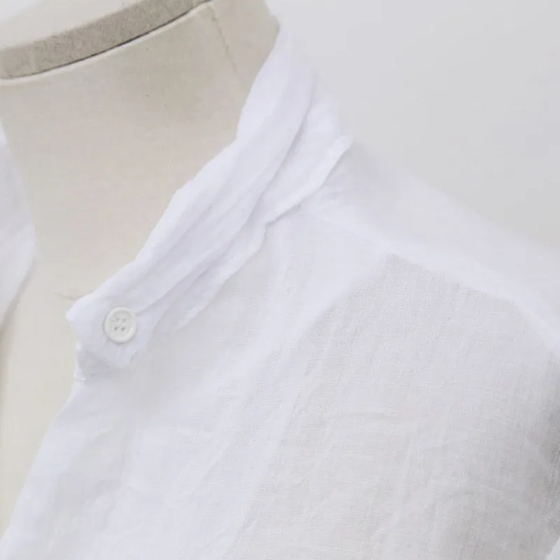 Chemisier Femme Womens Tops Fashion 2022 Summer Linen White Shirt Women Long Sleeve Blouse