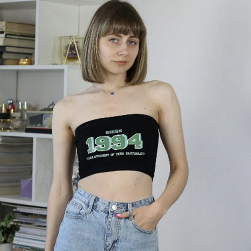 Crop Top Women Hollow Out Black Blouses Sleeveless Skinny Cool Punk T Shirts
