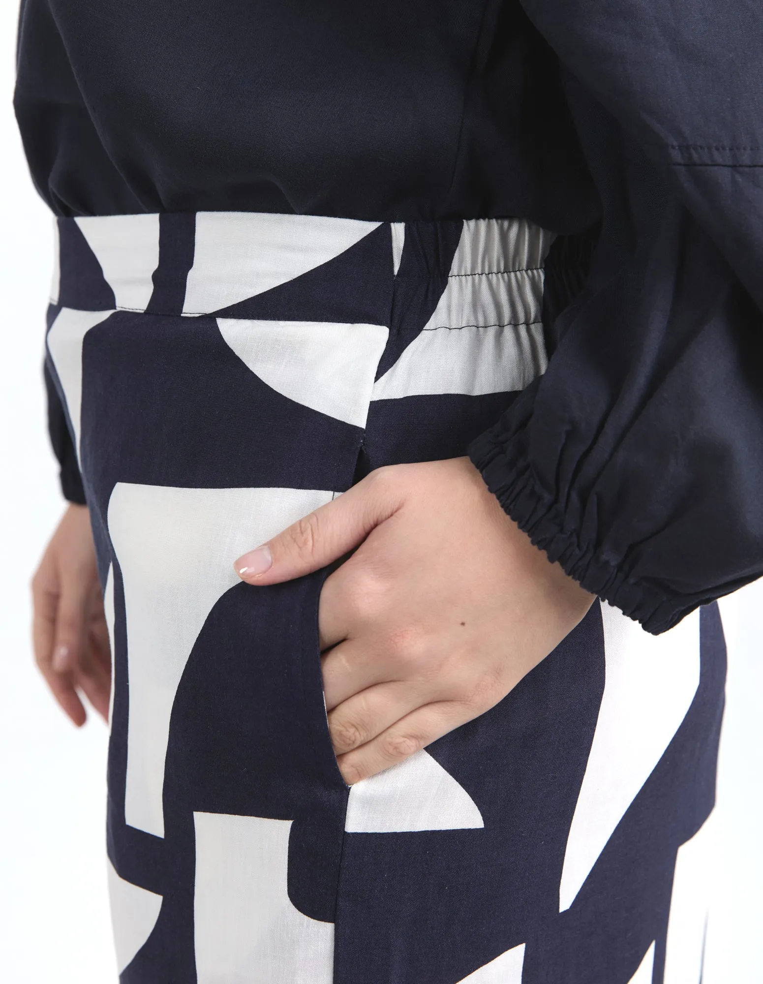 Dali Abstract Pant Midnight Abstract