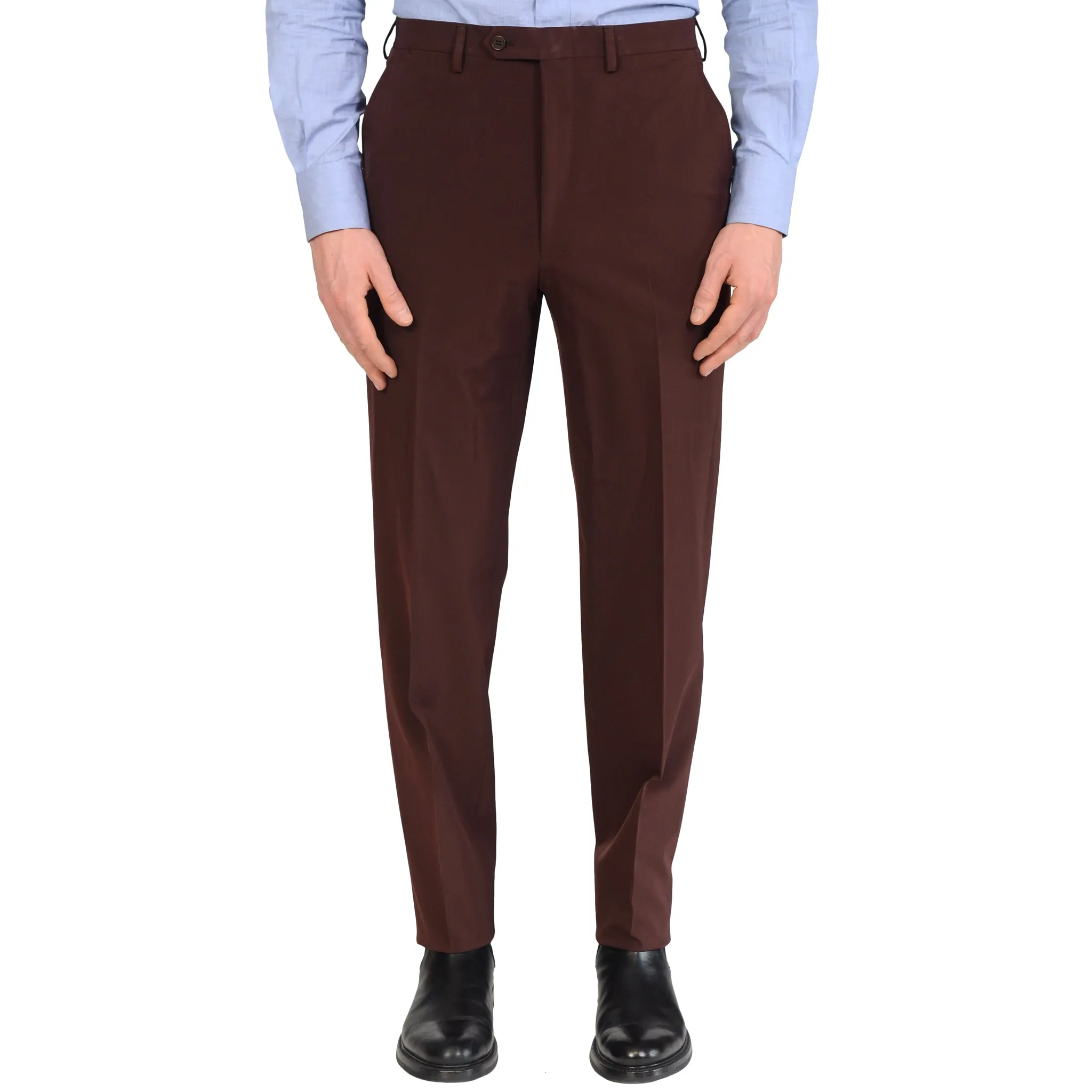 D'AVENZA Roma Handmade Burgundy "Techno" Suit EU 52 NEW US 42