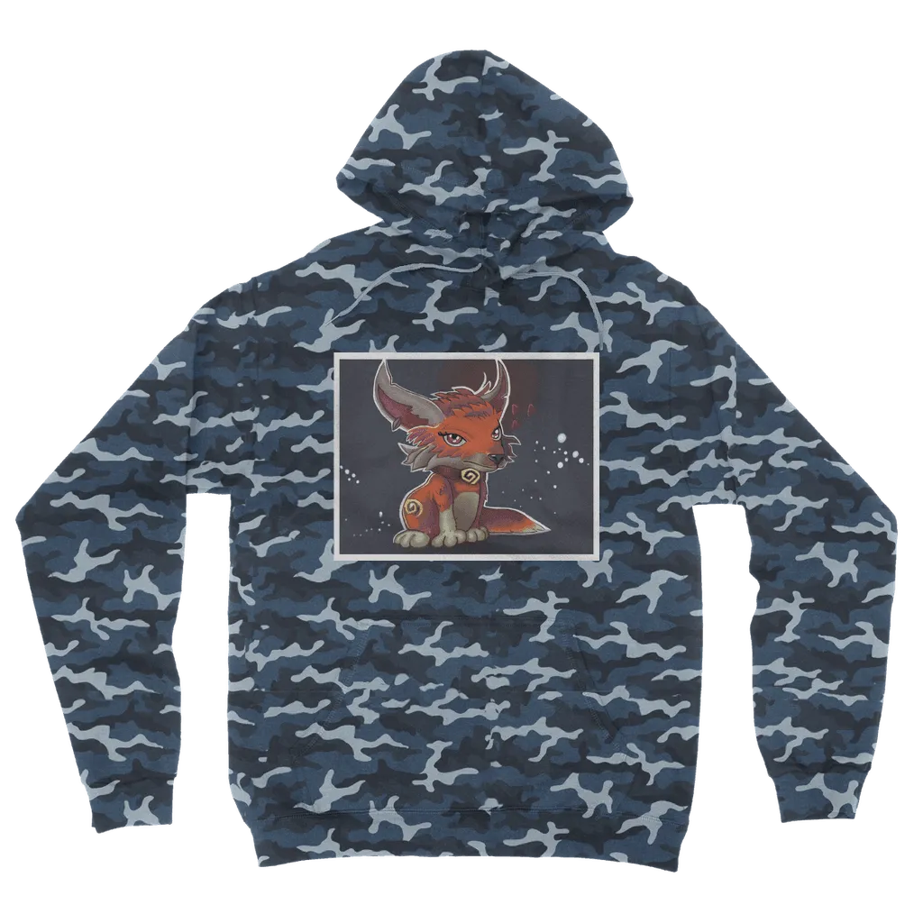 Foxxy Camouflage Adult Hoodie
