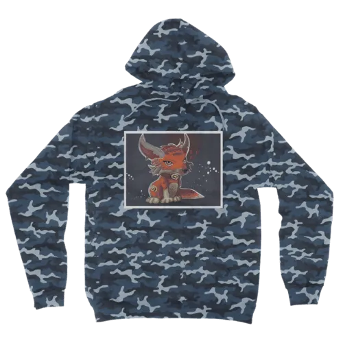 Foxxy Camouflage Adult Hoodie