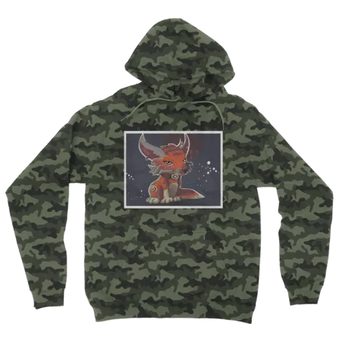 Foxxy Camouflage Adult Hoodie