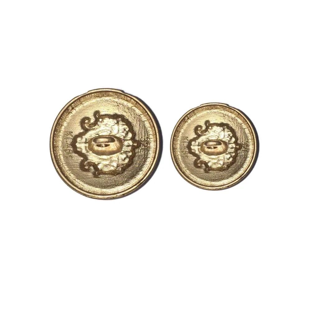 Green Traditional Metal Buttons
