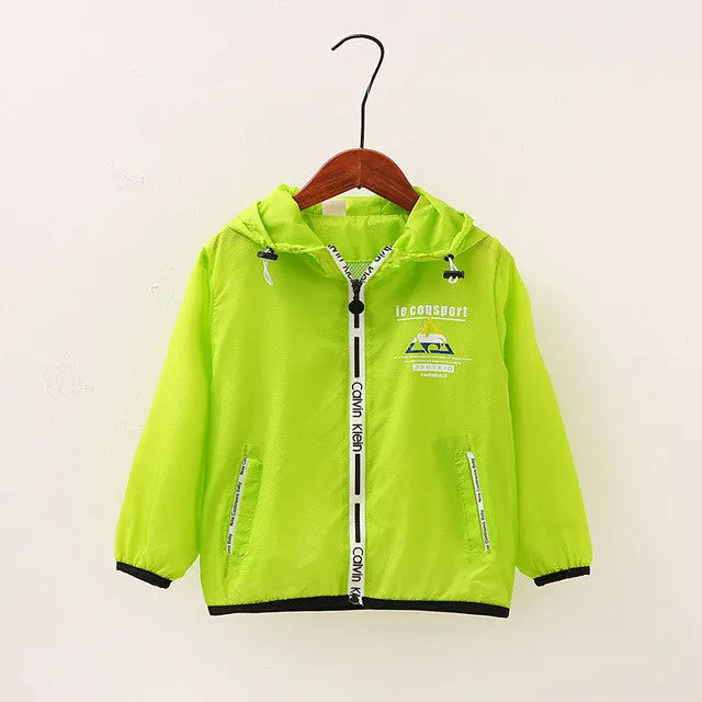 Hooded Coat Children Outdoor