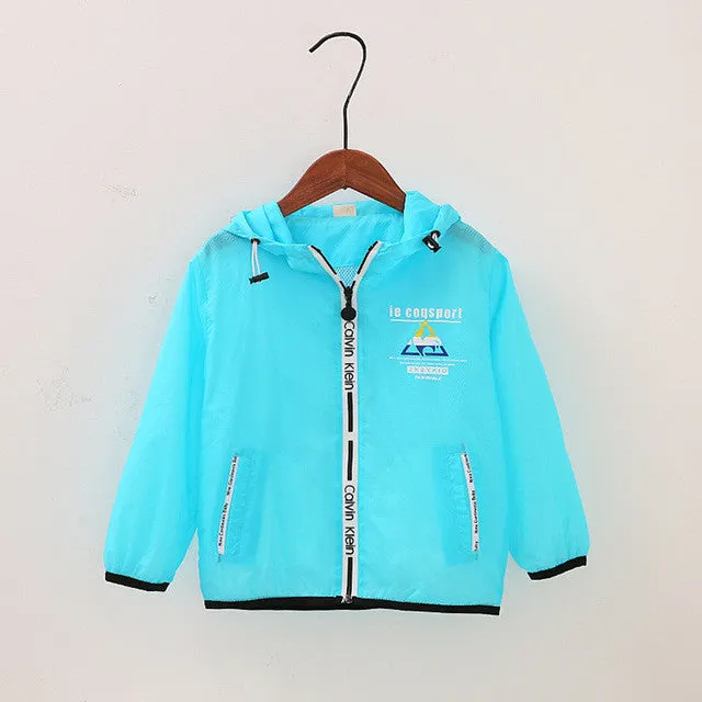 Hooded Coat Children Outdoor