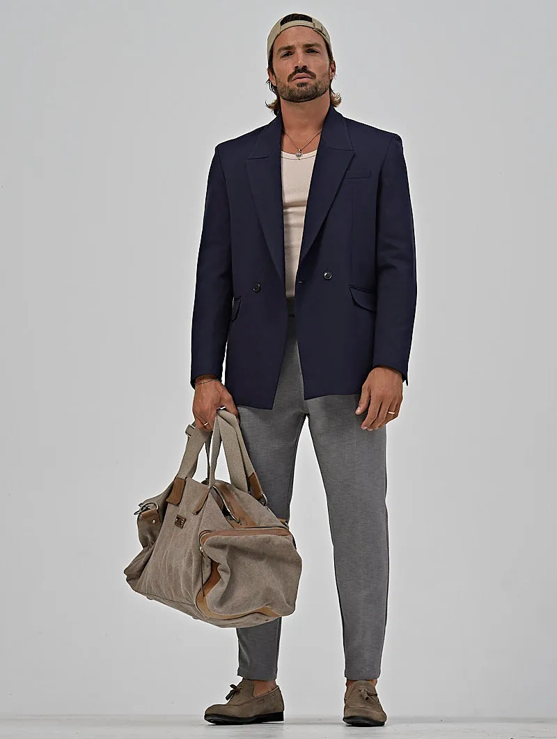 JUPITER DOUBLE BREASTED BLAZER IN BLUE