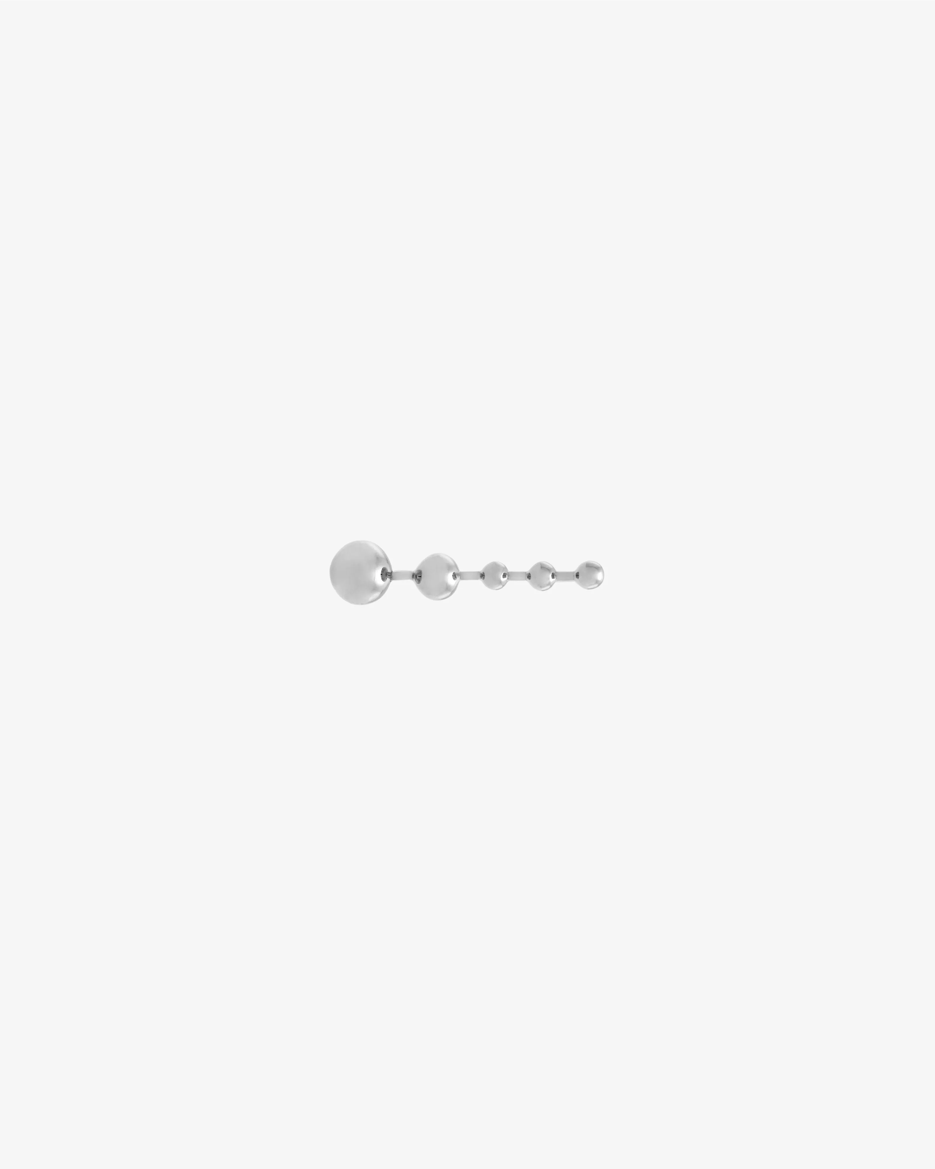 Orbit Climber Earring - Silver