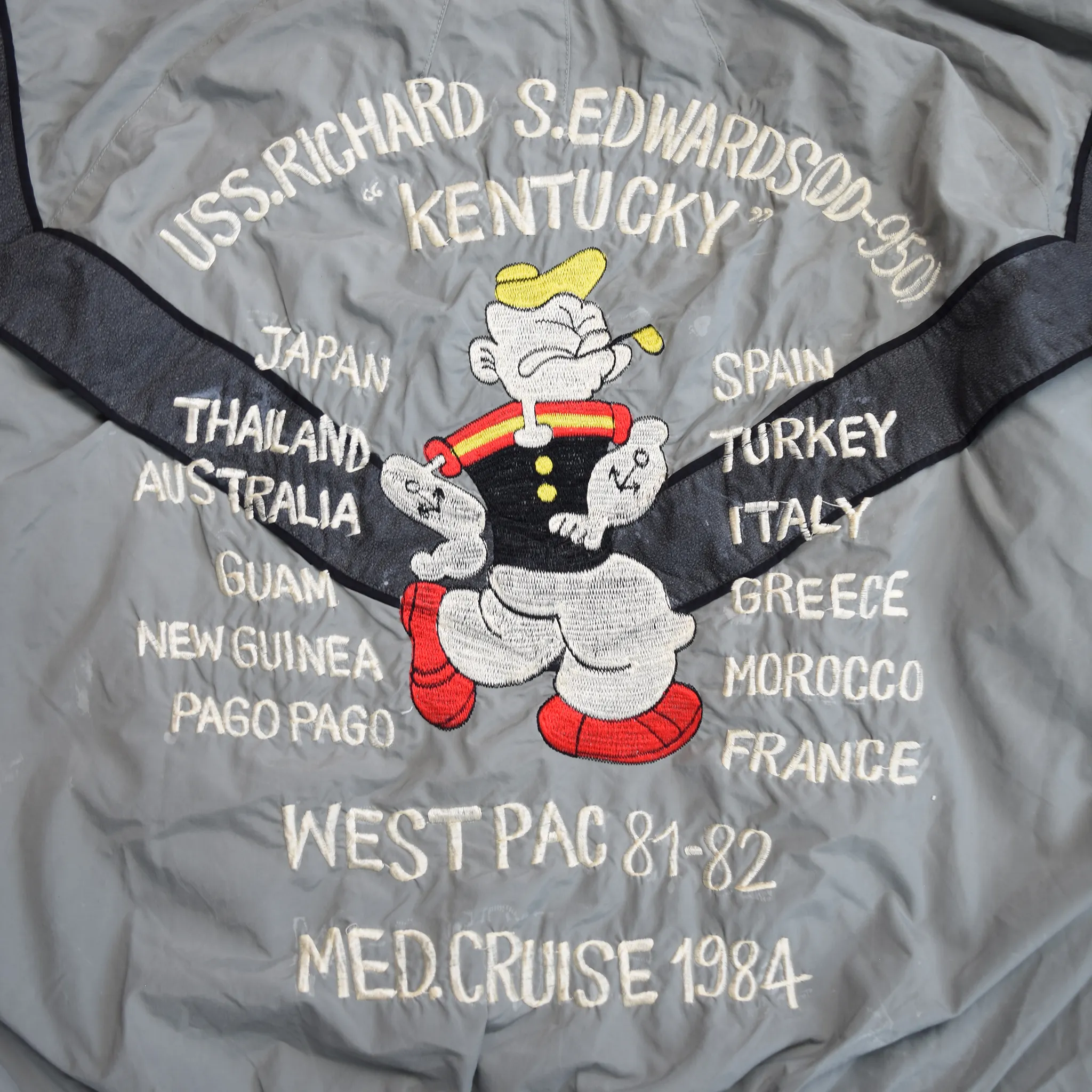 Popeye Military Windbreaker