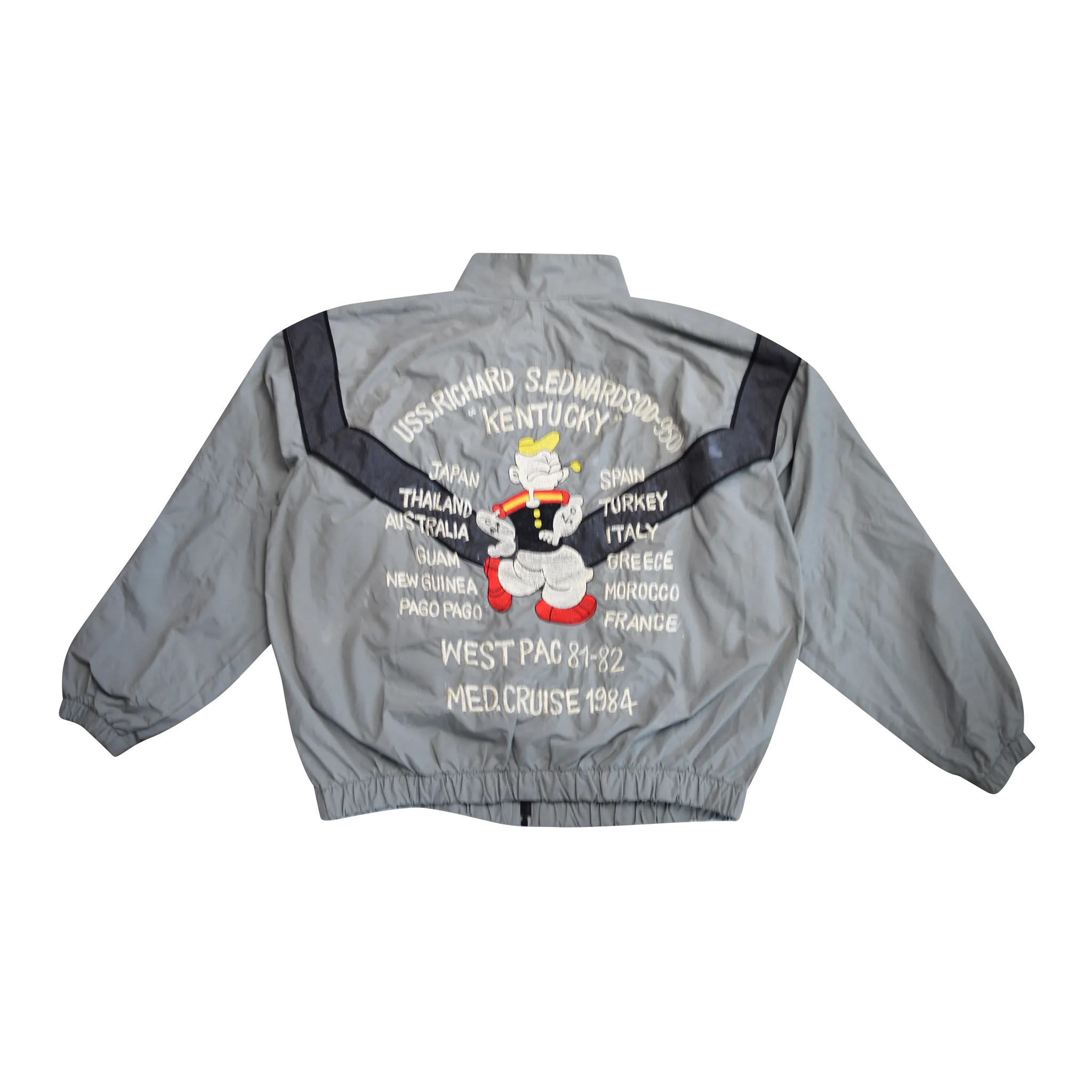 Popeye Military Windbreaker