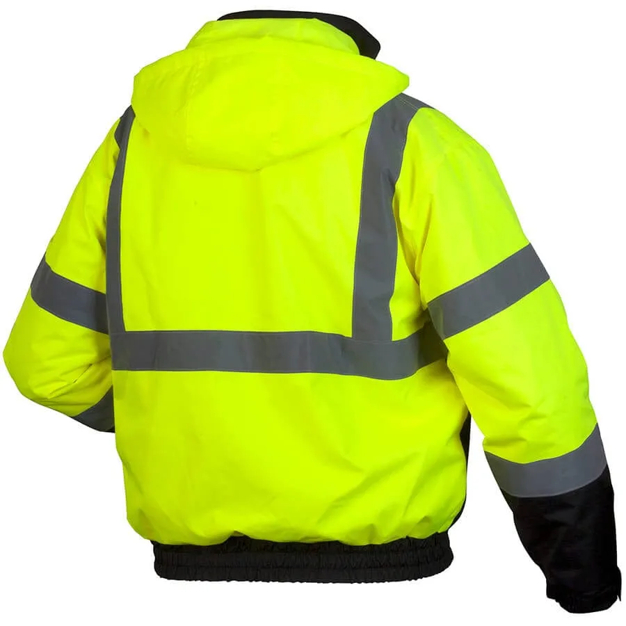 Pyramex RJ31 Type R Class 3 Safety Jacket With Removable Fleece Liner