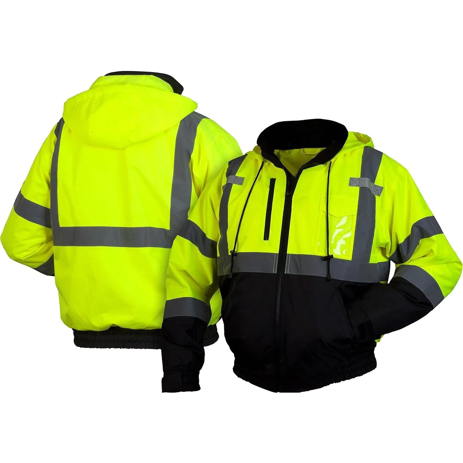 Pyramex RJ31 Type R Class 3 Safety Jacket With Removable Fleece Liner