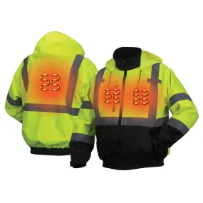 Pyramex RJ31H Type R Class 3 Heated Safety Jacket With Removable Fleece Liner