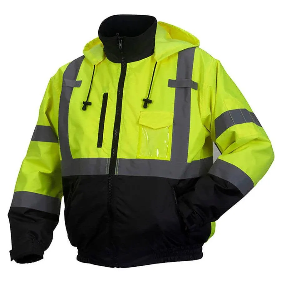 Pyramex RJ31H Type R Class 3 Heated Safety Jacket With Removable Fleece Liner