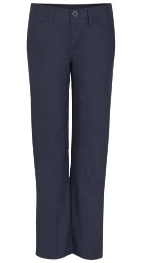Real School Girls Flat Front Pants #61073