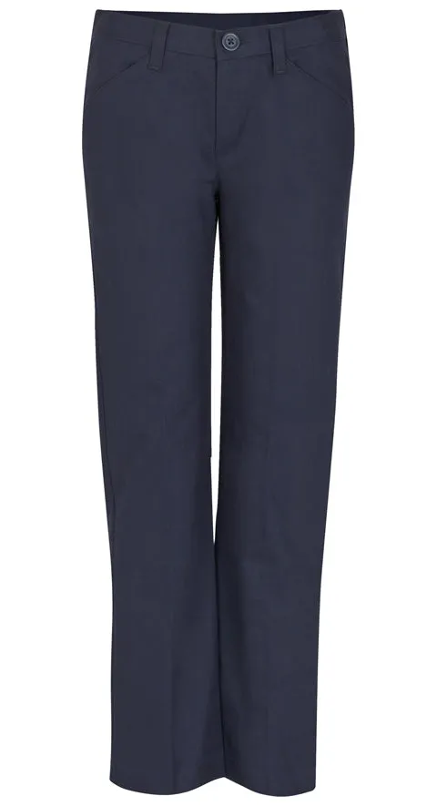 Real School Girls Flat Front Pants #61073