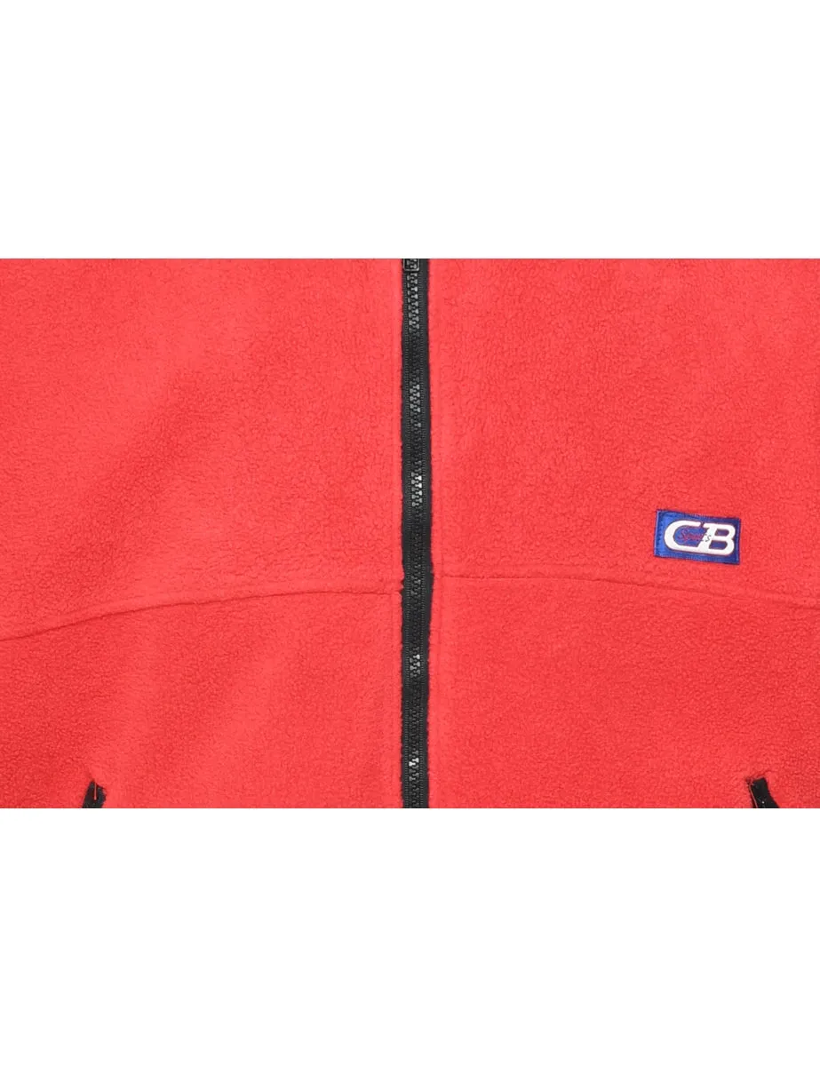 Red Fleece - L