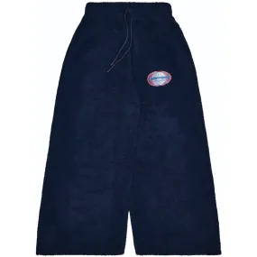 Sp5der Sherpa Wide Leg Globe Blue Pant