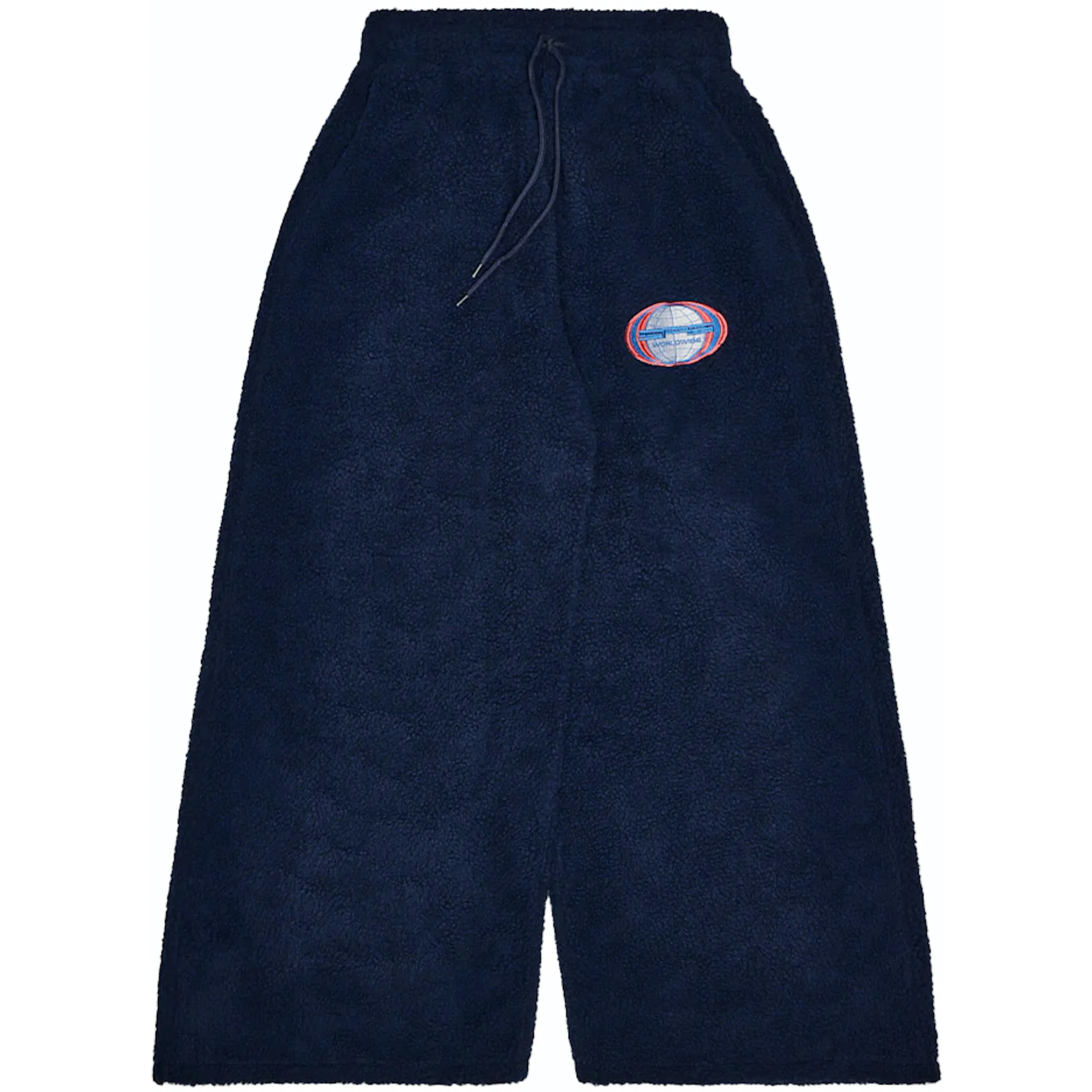 Sp5der Sherpa Wide Leg Globe Blue Pant