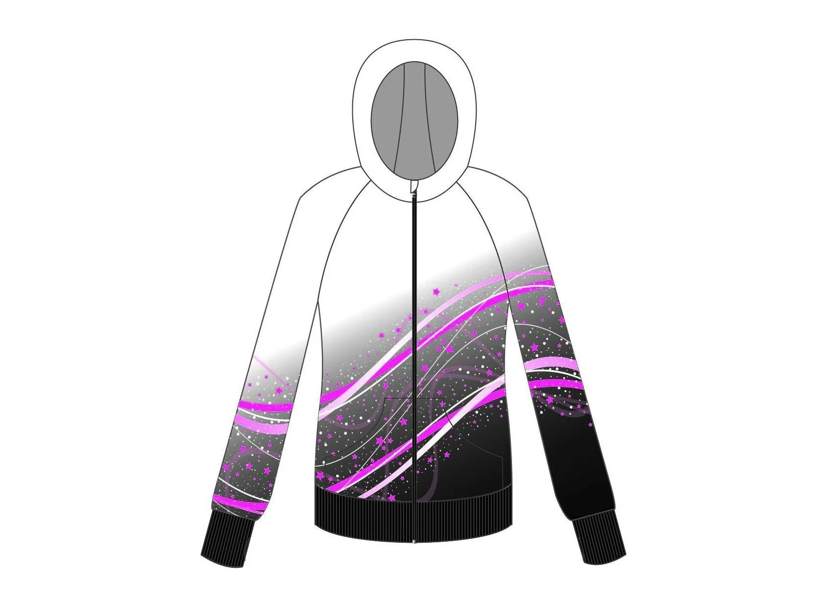 Stardust Full Zip Hoody