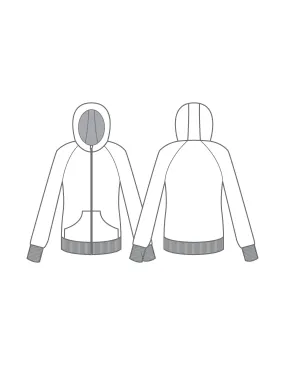 Stripes Full Zip Hoody