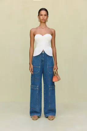 Wynn Pant Medium Stone Wash
