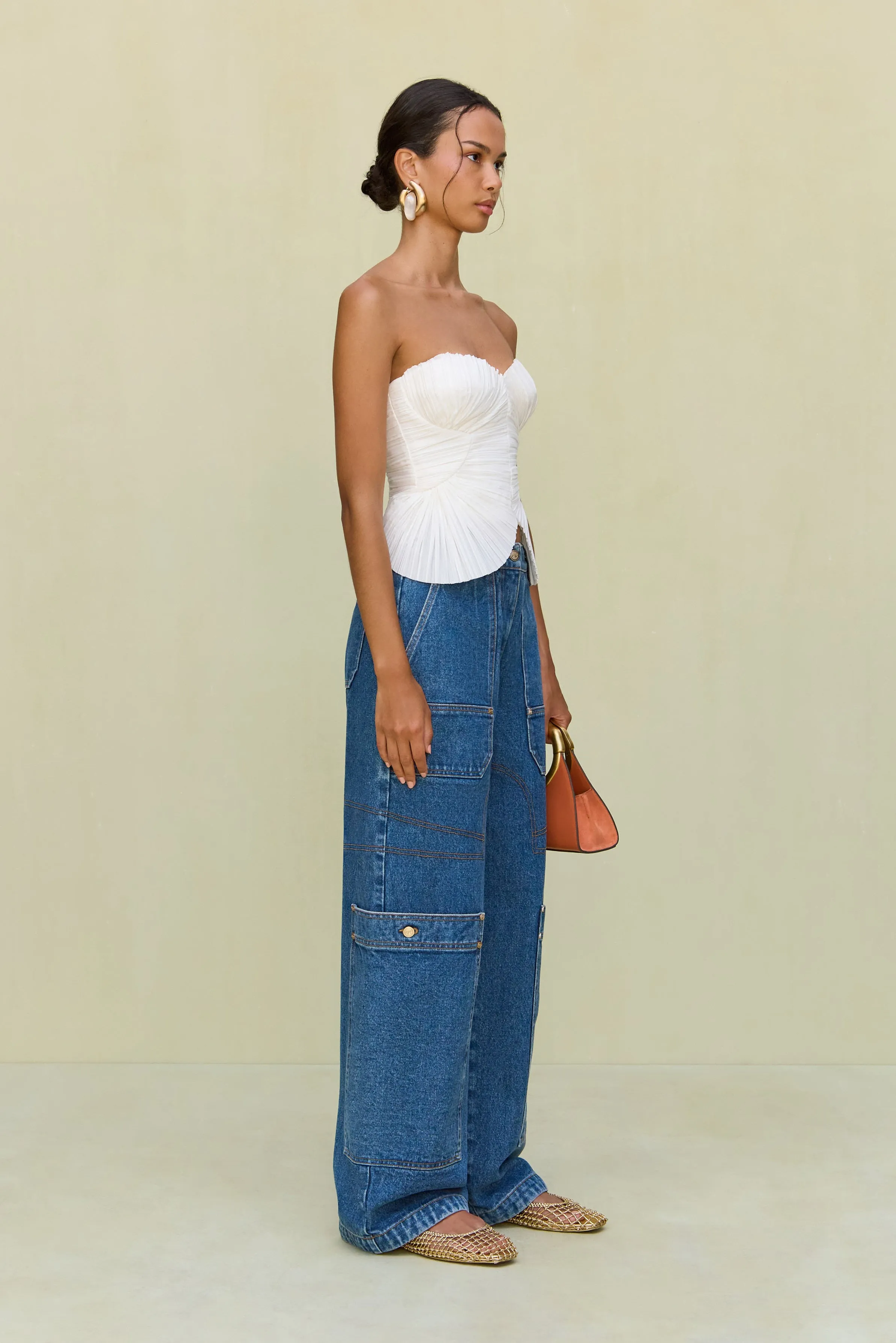 Wynn Pant Medium Stone Wash